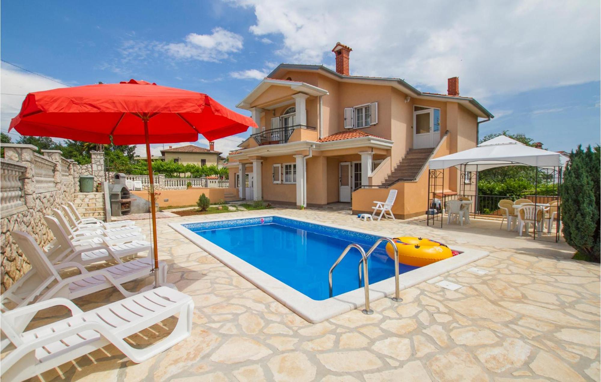 Gorgeous Home In Labin With Outdoor Swimming Pool 外观 照片