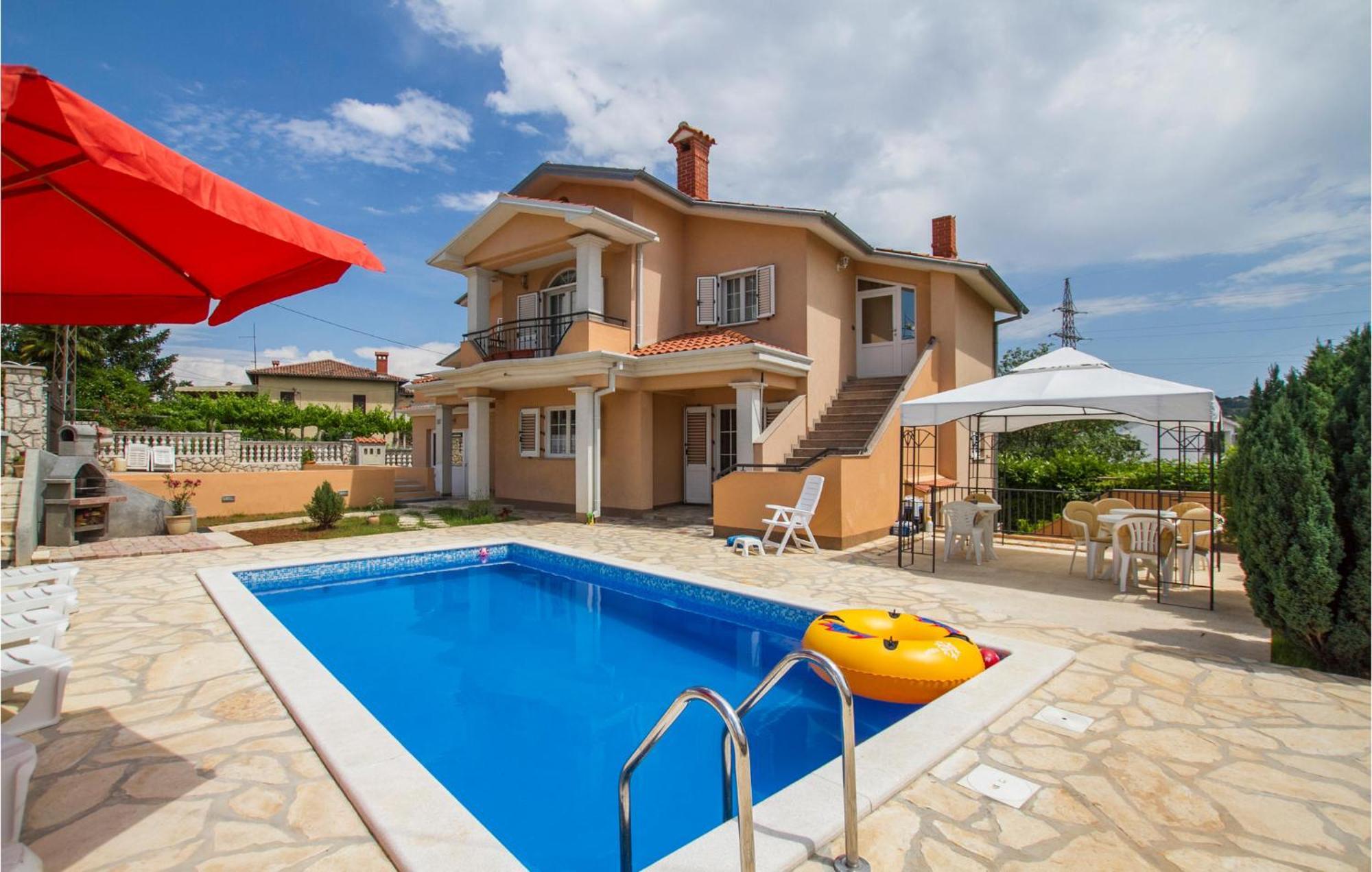 Gorgeous Home In Labin With Outdoor Swimming Pool 外观 照片